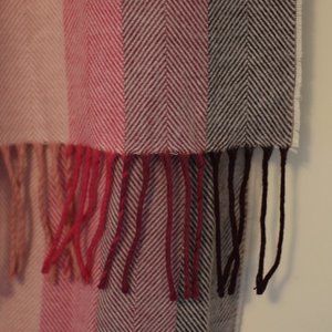 Pink scarf